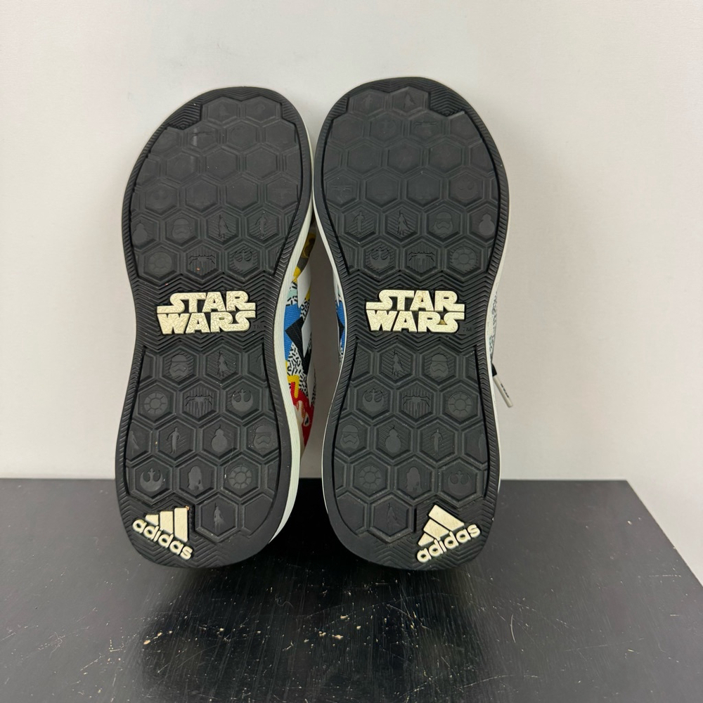 Adidas x Star Wars Sneakers Shoes Kids 3 Cloudfoam Running Training Athletic - Picture 9 of 10